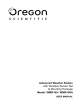 Oregon Scientific WMR100A Benutzerhandbuch