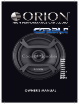 Orion Cobalt CO52 Bedienungsanleitung
