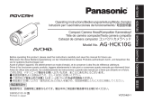 Panasonic AG-HCK 10G Benutzerhandbuch
