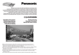 Panasonic CQDVR909N Bedienungsanleitung