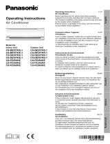 Panasonic CUBE35TKE1 Bedienungsanleitung