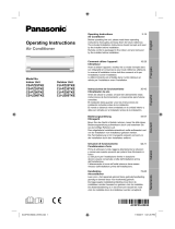 Panasonic CSPZ25TKE Bedienungsanleitung