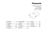Panasonic CZTAW1 Bedienungsanleitung