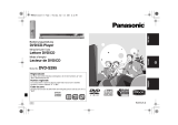 Panasonic dvd s295 Bedienungsanleitung