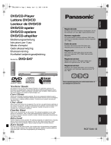 Panasonic DVD-S47EG Bedienungsanleitung