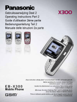 Panasonic EBX300 Bedienungsanleitung