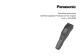 Panasonic ERGP80 Bedienungsanleitung
