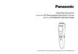 Panasonic ERGB70 Bedienungsanleitung