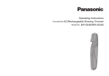 Panasonic ERGD60 Bedienungsanleitung