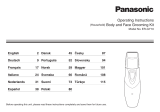 Panasonic ER-GY10 Bedienungsanleitung