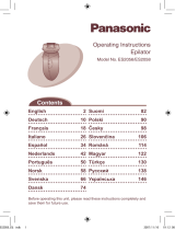 Panasonic ES2058 Bedienungsanleitung