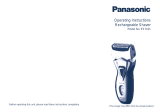 Panasonic ES7101 Bedienungsanleitung