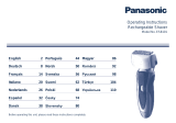 Panasonic es 8101 s 503 Bedienungsanleitung