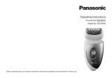 Panasonic ESWD92 Bedienungsanleitung