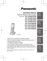 Panasonic KX-TGA681 Bedienungsanleitung