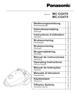 Panasonic MCCG475K Bedienungsanleitung