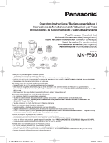 Panasonic MKF500 Bedienungsanleitung