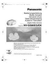 Panasonic NV GS80 EG Benutzerhandbuch