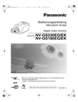 Panasonic NVGS180EK Bedienungsanleitung