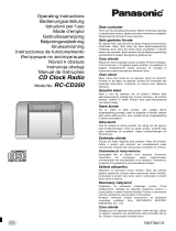 Panasonic RCCD350 Bedienungsanleitung