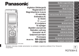 Panasonic RRUS550 Bedienungsanleitung