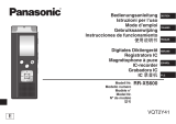 Panasonic RRXS600E Bedienungsanleitung