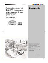 Panasonic RXD26 Bedienungsanleitung