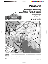Panasonic RX-ED50A Bedienungsanleitung