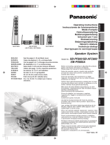 Panasonic SB-PF800 Bedienungsanleitung