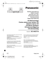 Panasonic SCAKX710E Bedienungsanleitung