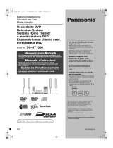 Panasonic SCHT1500 Bedienungsanleitung