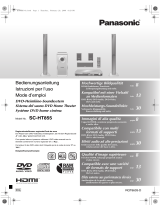 Panasonic SC-HT855 Bedienungsanleitung