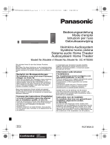 Panasonic SCHTB385EG Bedienungsanleitung
