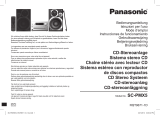 Panasonic SCPMX5EG Bedienungsanleitung
