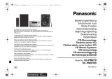 Panasonic SCPMX70BEG Bedienungsanleitung