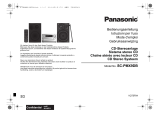 Panasonic SC-PMX9DB Bedienungsanleitung