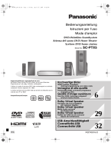 Panasonic SC-PTX5 Bedienungsanleitung