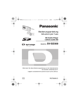 Panasonic SVSD300 Bedienungsanleitung