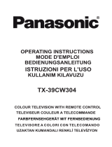 Panasonic TX39CW304 Bedienungsanleitung