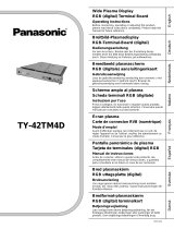 Panasonic TY42TM4D Bedienungsanleitung