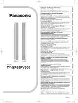 Panasonic TYSP65PV600 Bedienungsanleitung