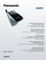 Panasonic X400 Benutzerhandbuch