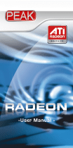 PEAK Radeon HD4870 512MB 256bit PCI-E2.0 Benutzerhandbuch