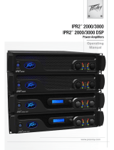 Peavey IPR2 2000 Lightweight Power Amp Benutzerhandbuch