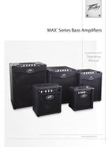 Peavey MAX 126 10-Watt Bass Amp Combo Bedienungsanleitung