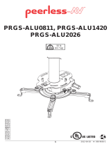 Peerless PRGS-ALU0811 Benutzerhandbuch