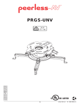 Peerless PRGS-UNV-S Benutzerhandbuch