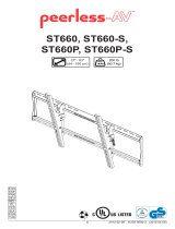 Peerless Industries ST660-S Benutzerhandbuch