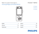 Philips Pocket Memo DPM8500 Bedienungsanleitung