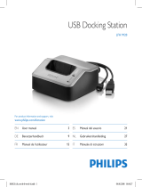Philips Pocket Memo USB dock Benutzerhandbuch